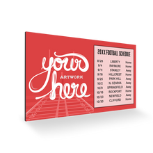 Load image into Gallery viewer, Square Corner Schedule Magnets-1