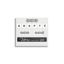 Load image into Gallery viewer, Autocollants rectangulaires pour appareils électroniques