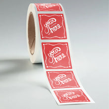 Load image into Gallery viewer, Square BOPP Roll Labels