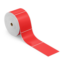 Load image into Gallery viewer, 4" x 6" Flood Coated Direct Thermal Labels - 1" Core
