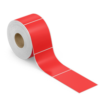 Load image into Gallery viewer, 4" x 6" Flood Coated Direct Thermal Labels - 3" Core
