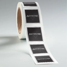 Load image into Gallery viewer, Square Paper Roll Labels
