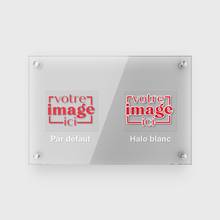 Load image into Gallery viewer, Rouleau d’étiquettes carrées transparentes à l’épreuve de l’eau
