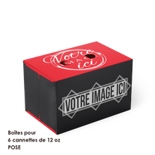 Load image into Gallery viewer, Boîtes pour canettes
